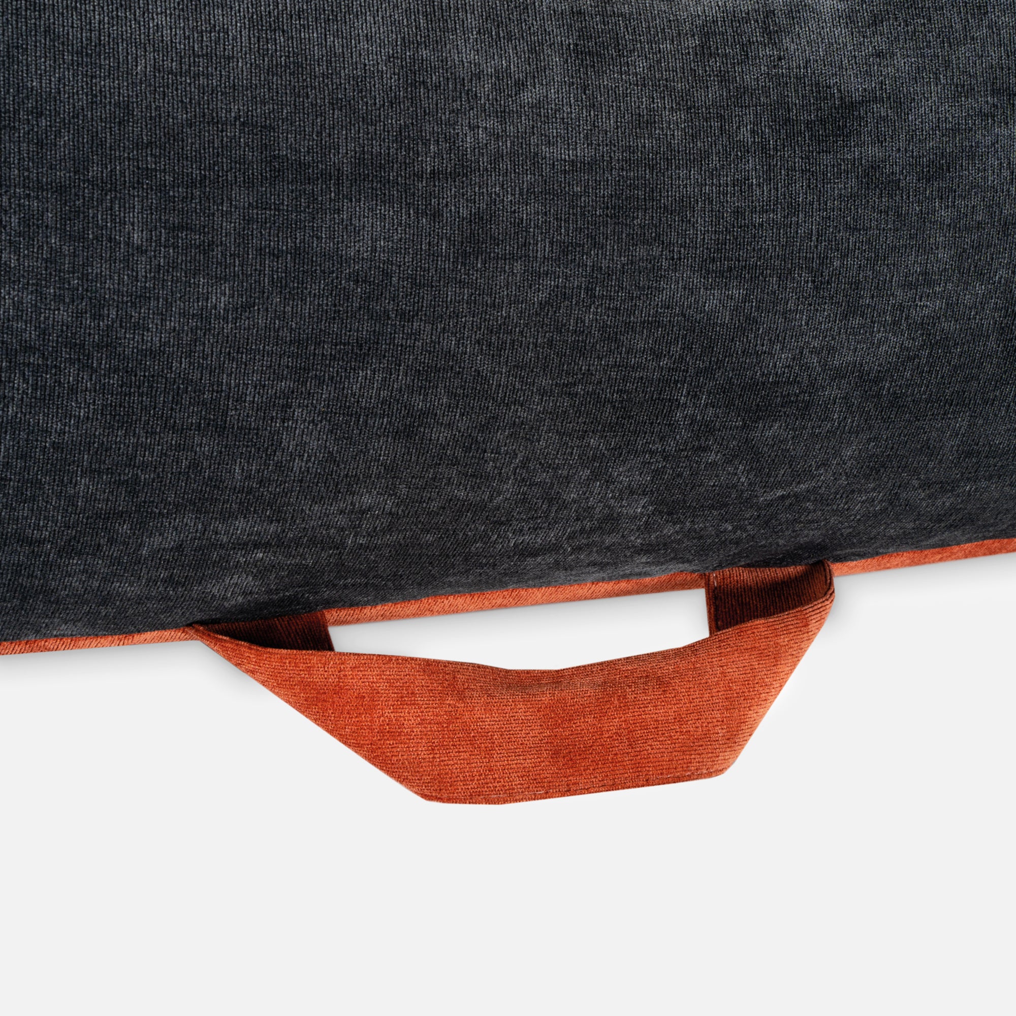 Hundebett Camo, Samt Anthrazit