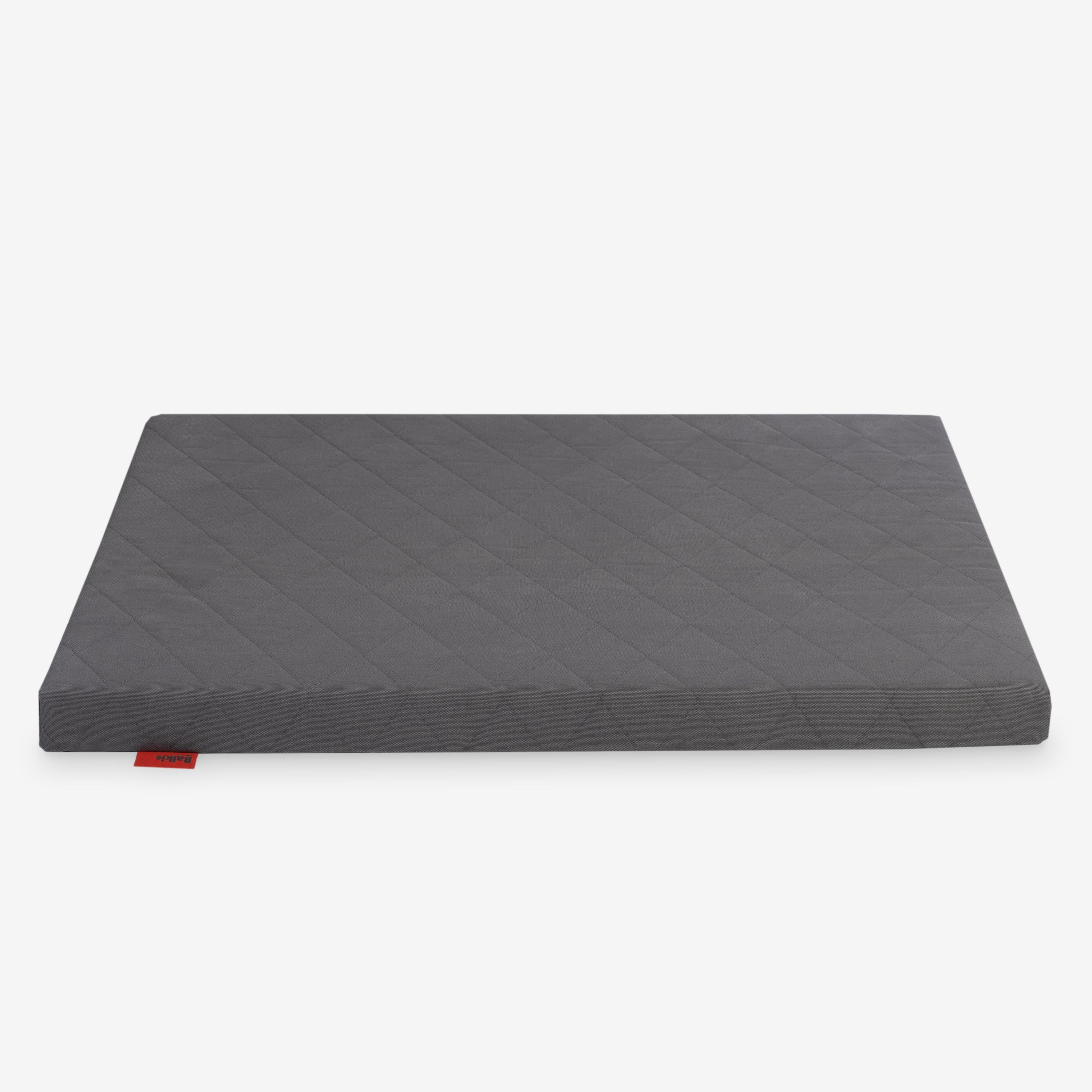 Dog bed FLAT, Topper & Roller, Steingrau