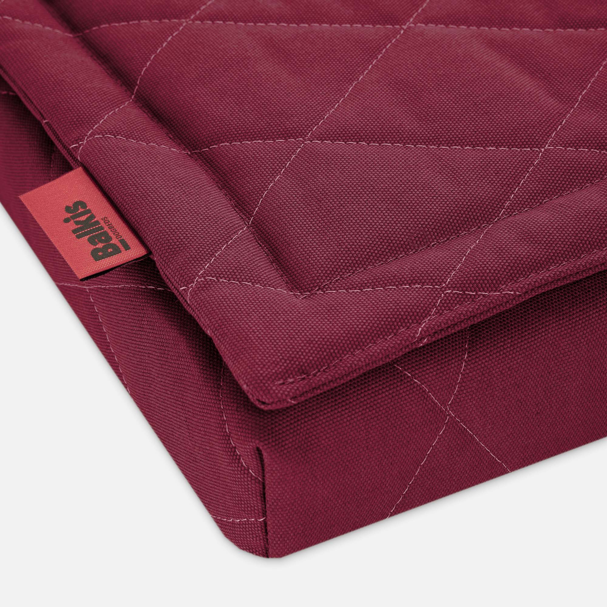 Dog bed FLAT & Topper, Bordeaux