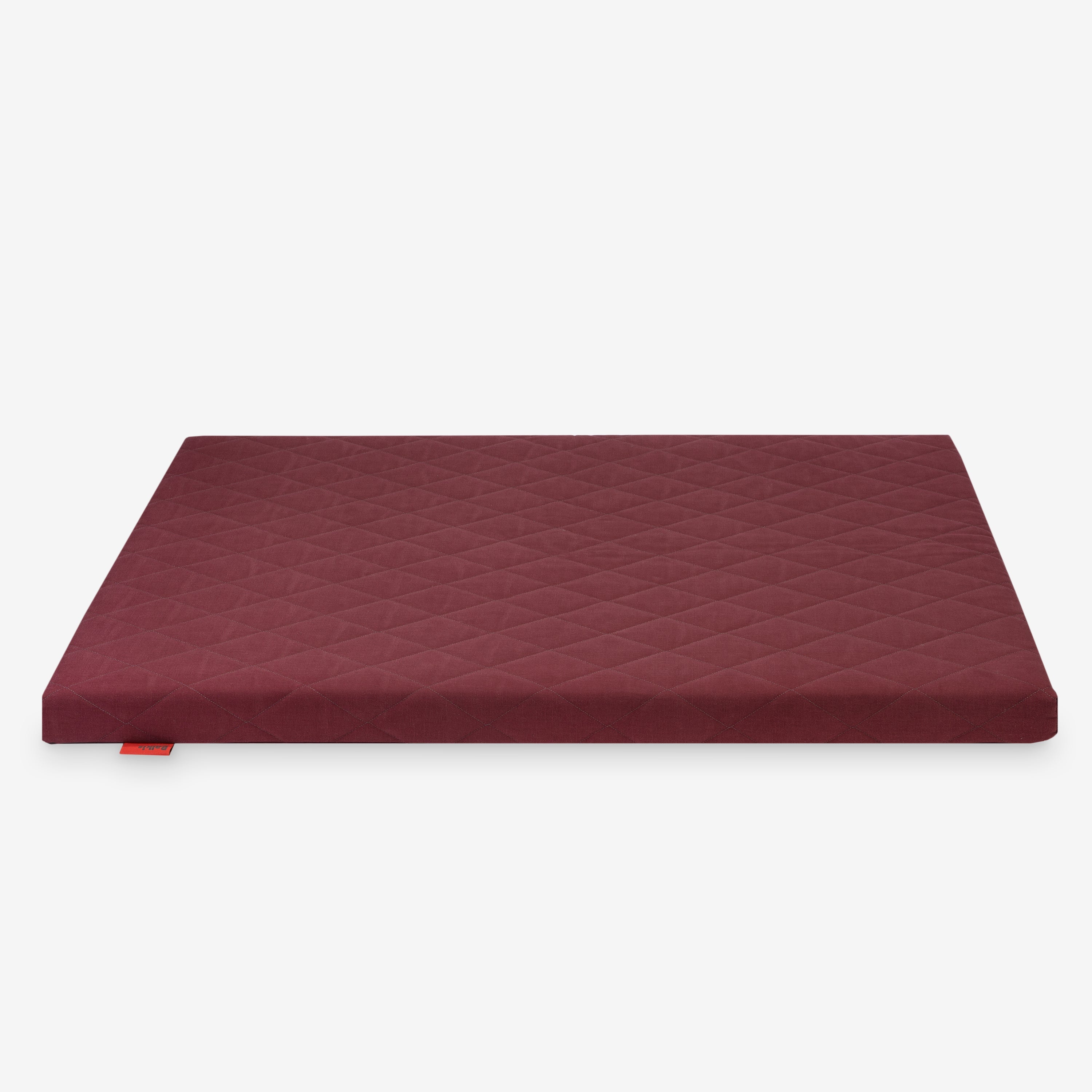 Dog bed FLAT, Topper & Rulo, Bordeaux