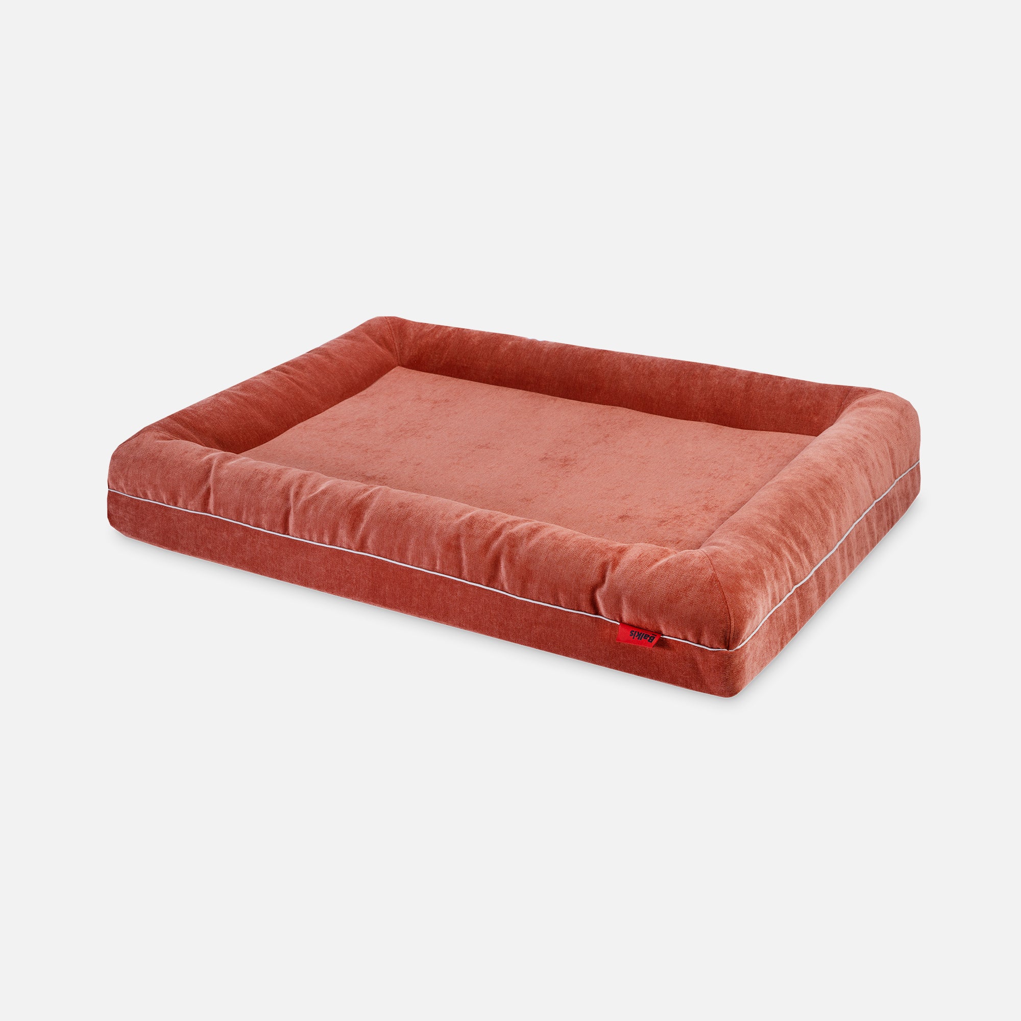 Dog bed divan - terracotta