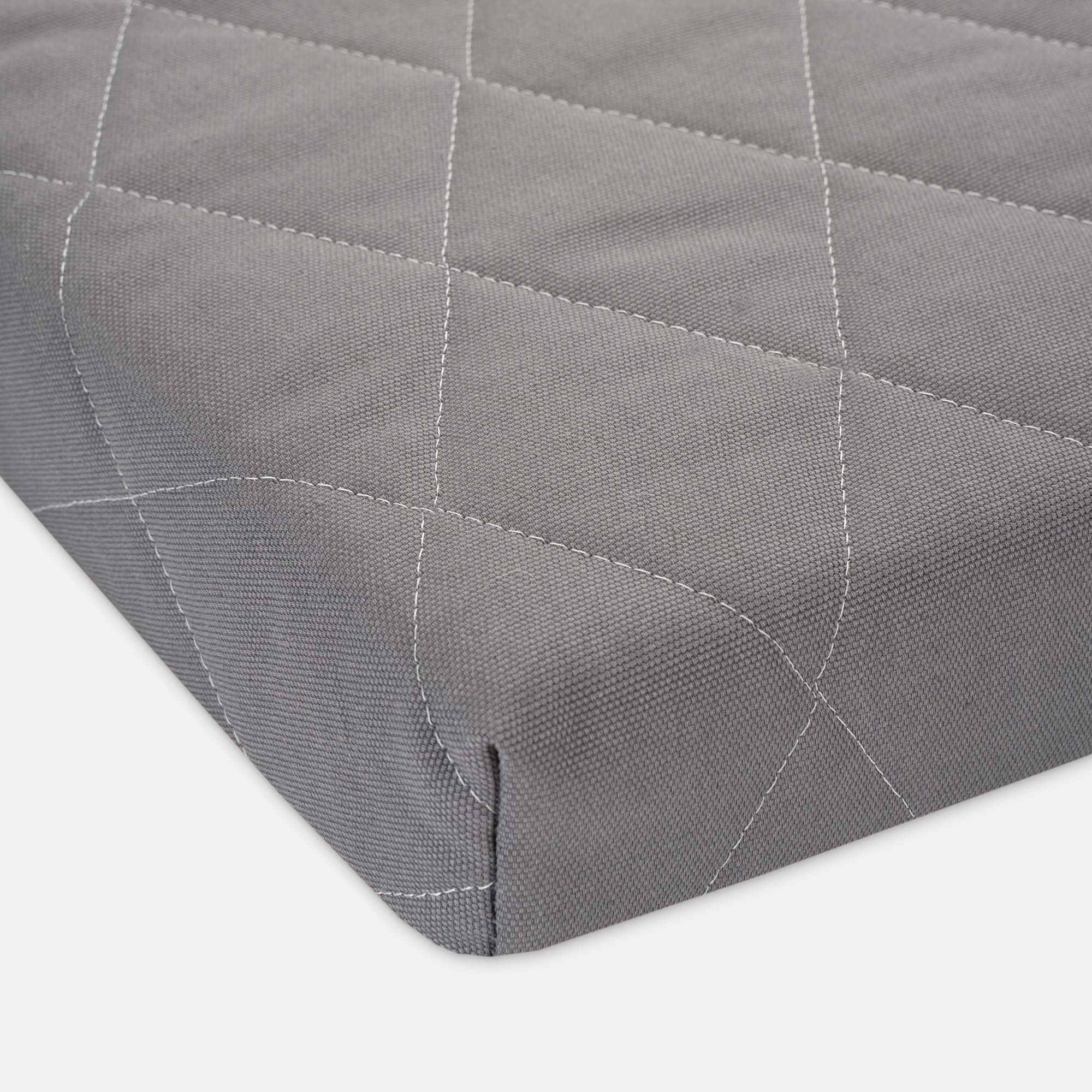 Dog bed FLAT & Topper, stone grey