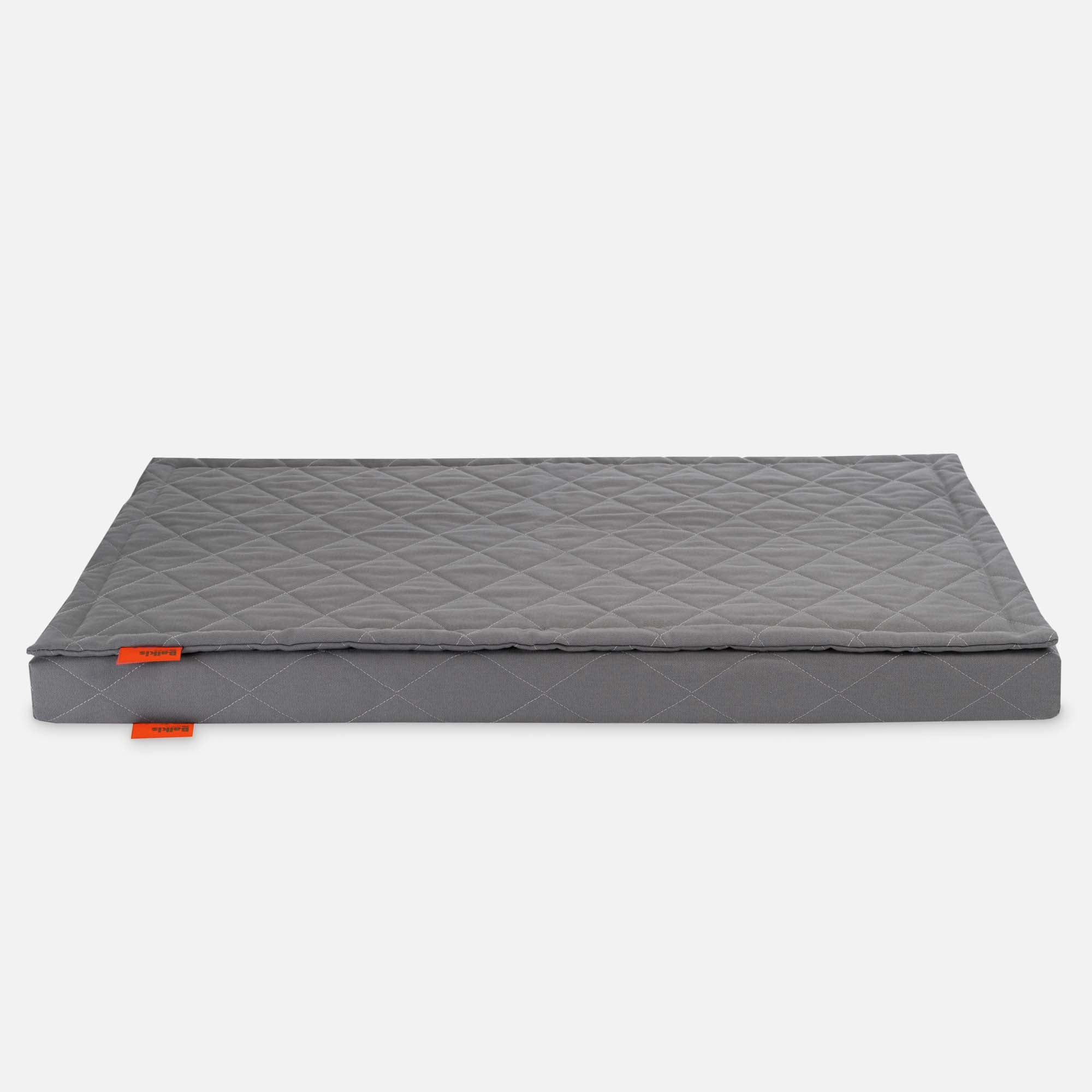 Dog bed FLAT & Topper, stone grey